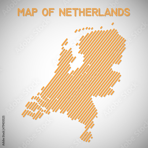 map of netherlands