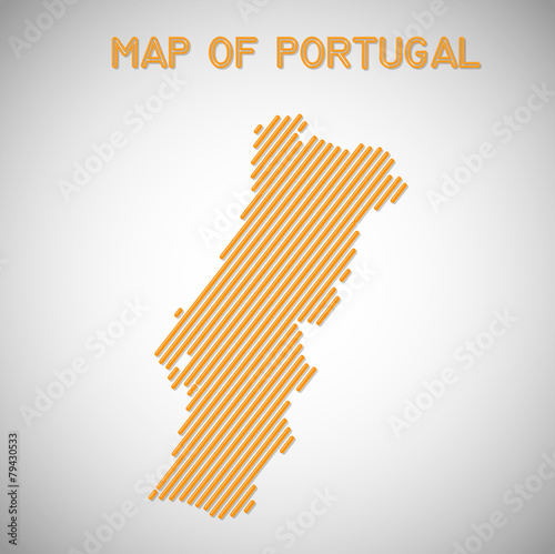 map of portugal