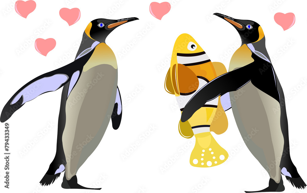 Obraz premium пингвин