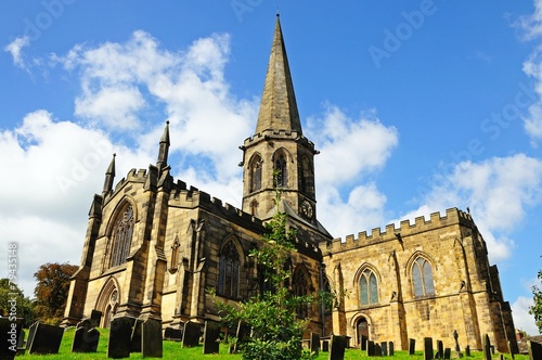 Obraz na płótnie All Saints Parish Church, Bakewell © Arena Photo UK w salonie