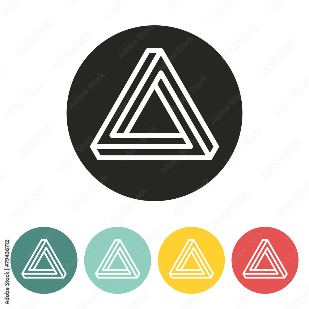 triangle icon. triangle icon.