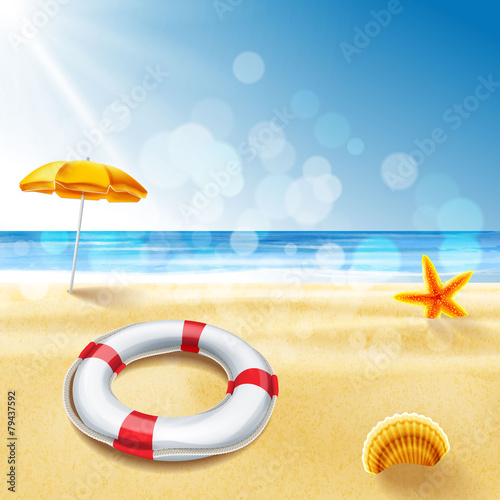 lifebelt beach