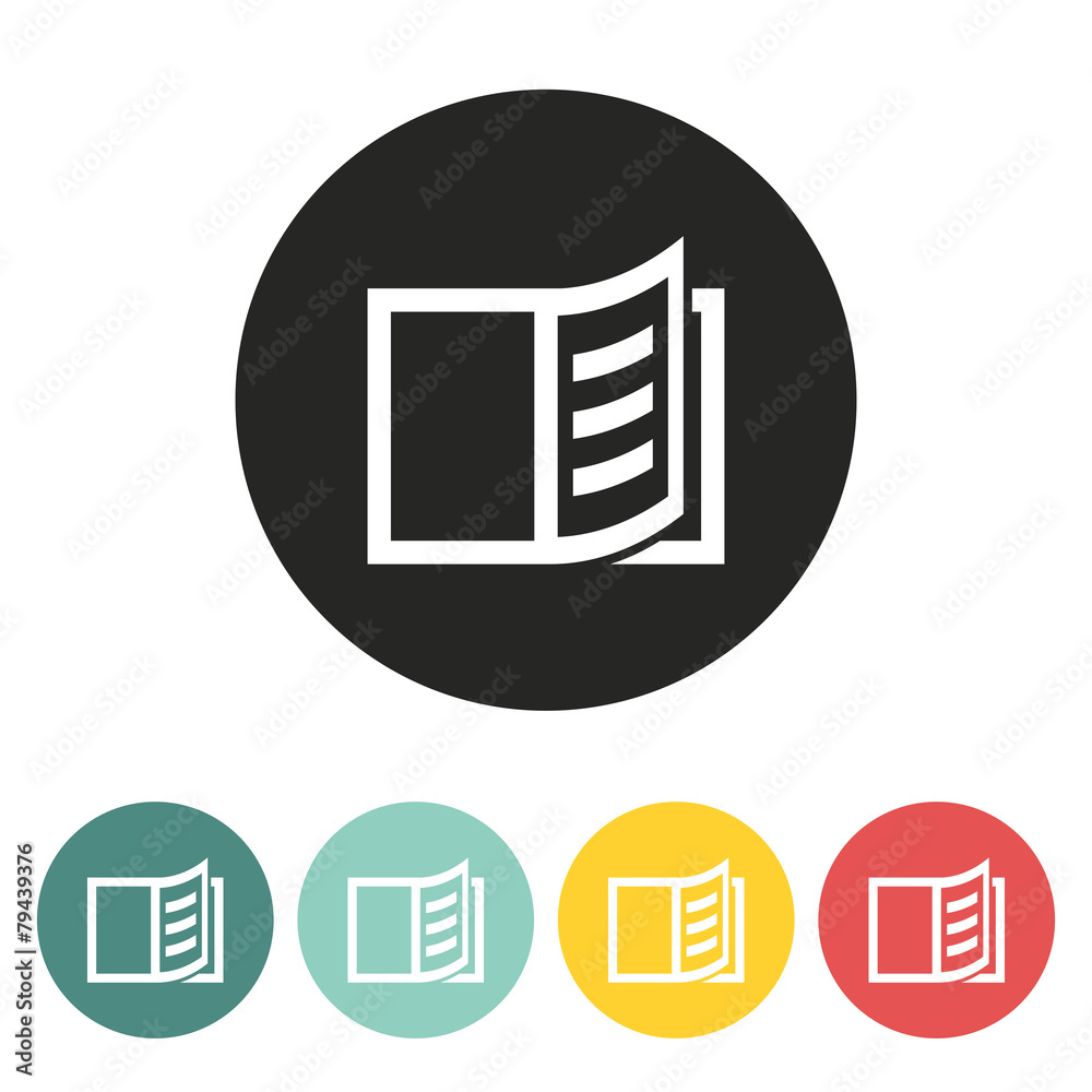 book icon. book icon.
