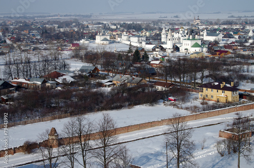 View of the city of Suzdal
