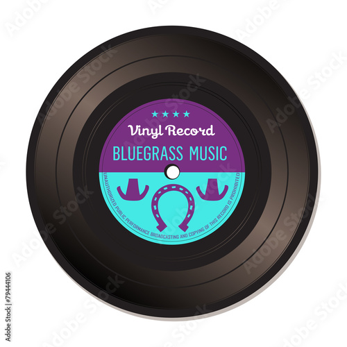 Bluegrass music vinyl record