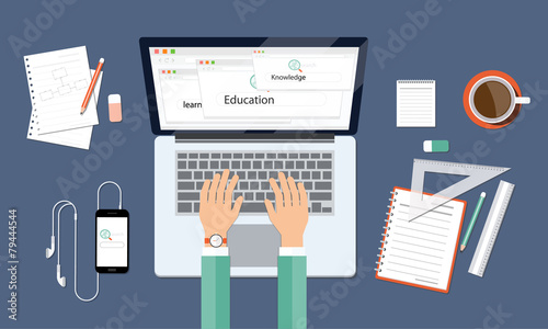 business leanning knowledge and education onlin workspace