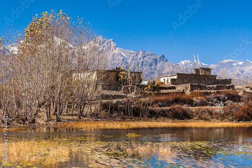 around the village of Muktinath