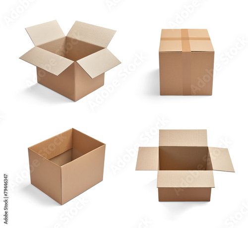 box package delivery cardboard carton © Lumos sp