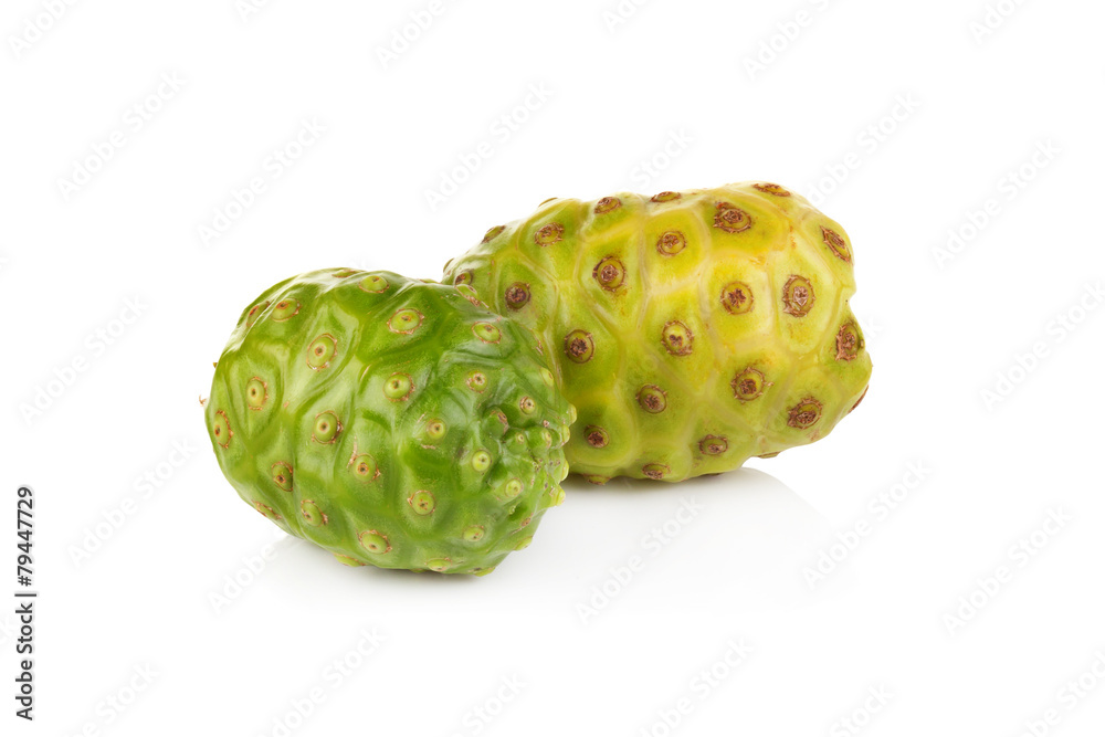 Fototapeta premium Exotic Fruit Noni on white background