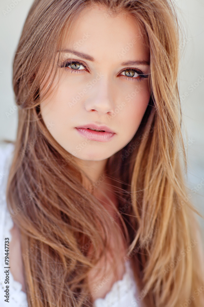 Portrait of a beautiful woman Portrait of a beautiful woman