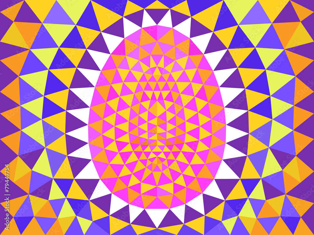 Abstract Easter pattern.
