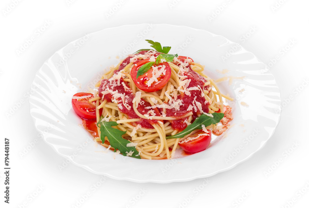 Spaghetti with tomato Spaghetti with tomato