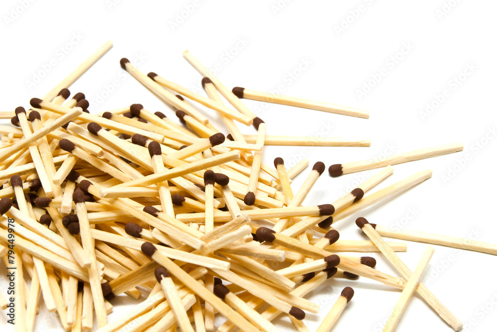 small heap of matches