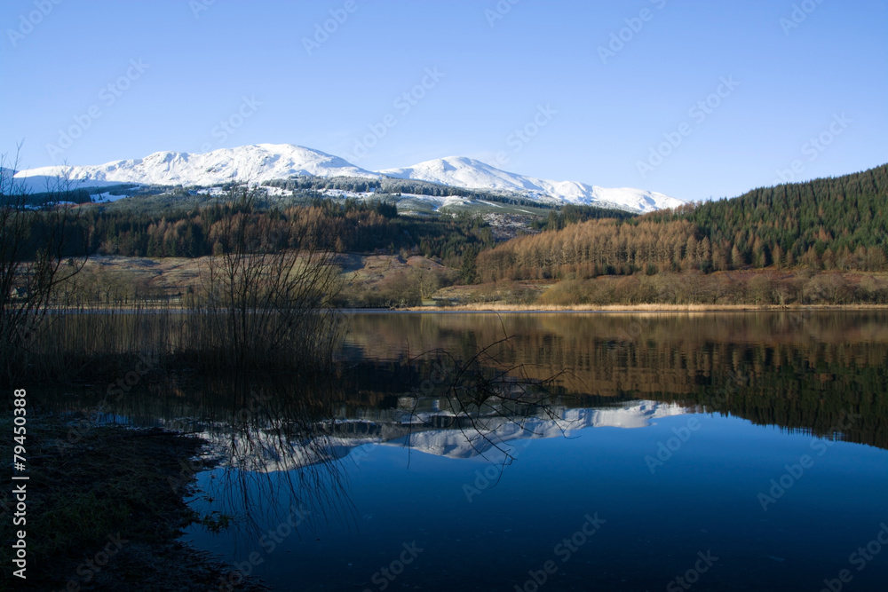 Obraz premium Loch Lubnaig, Schottland, UK