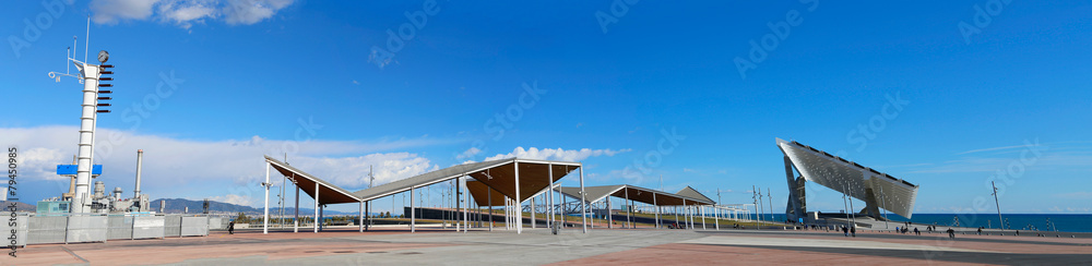 Fototapeta premium Parc del Fòrum