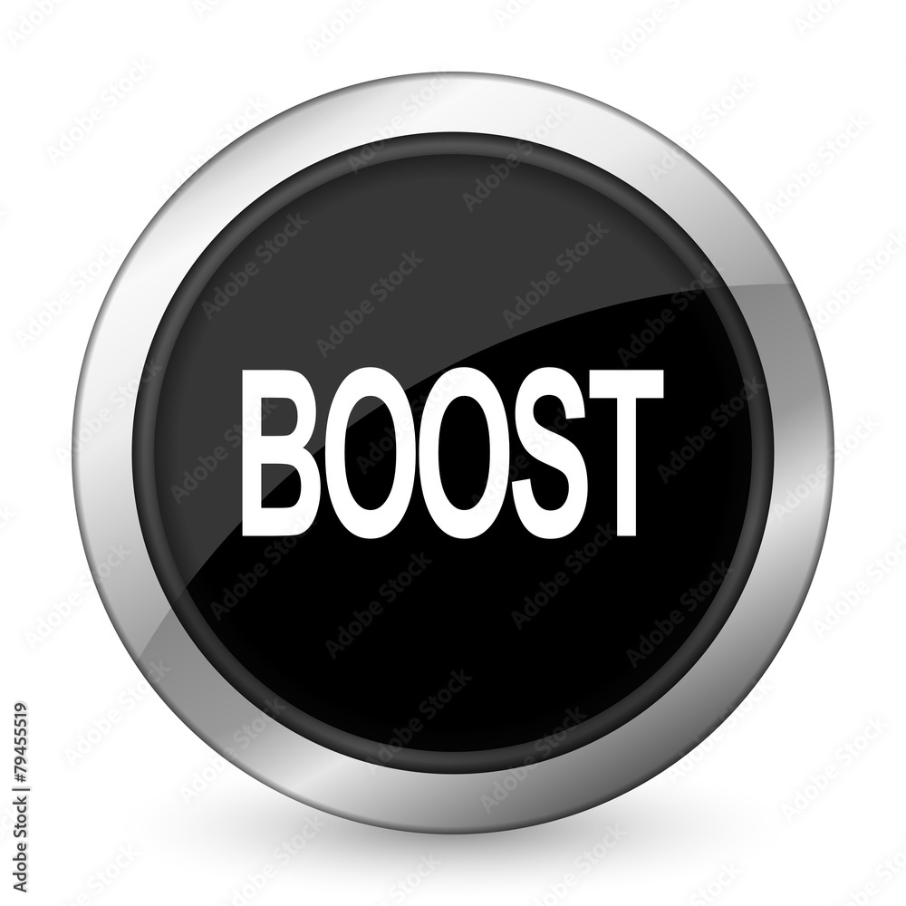 boost black icon boost black icon
