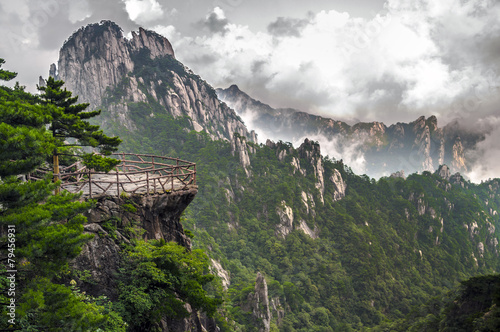 Yellow Mountain Huangshan Terrace photo