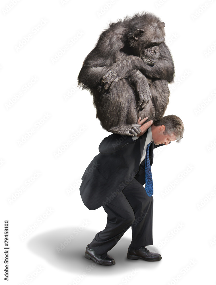 Monkey on Your Back Drug Addiction Financial Burden Monkey on Your Back Drug Addiction Financial Burden
