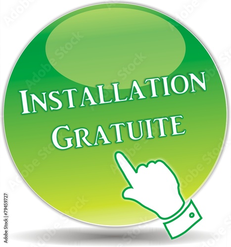 bouton installation gratuite