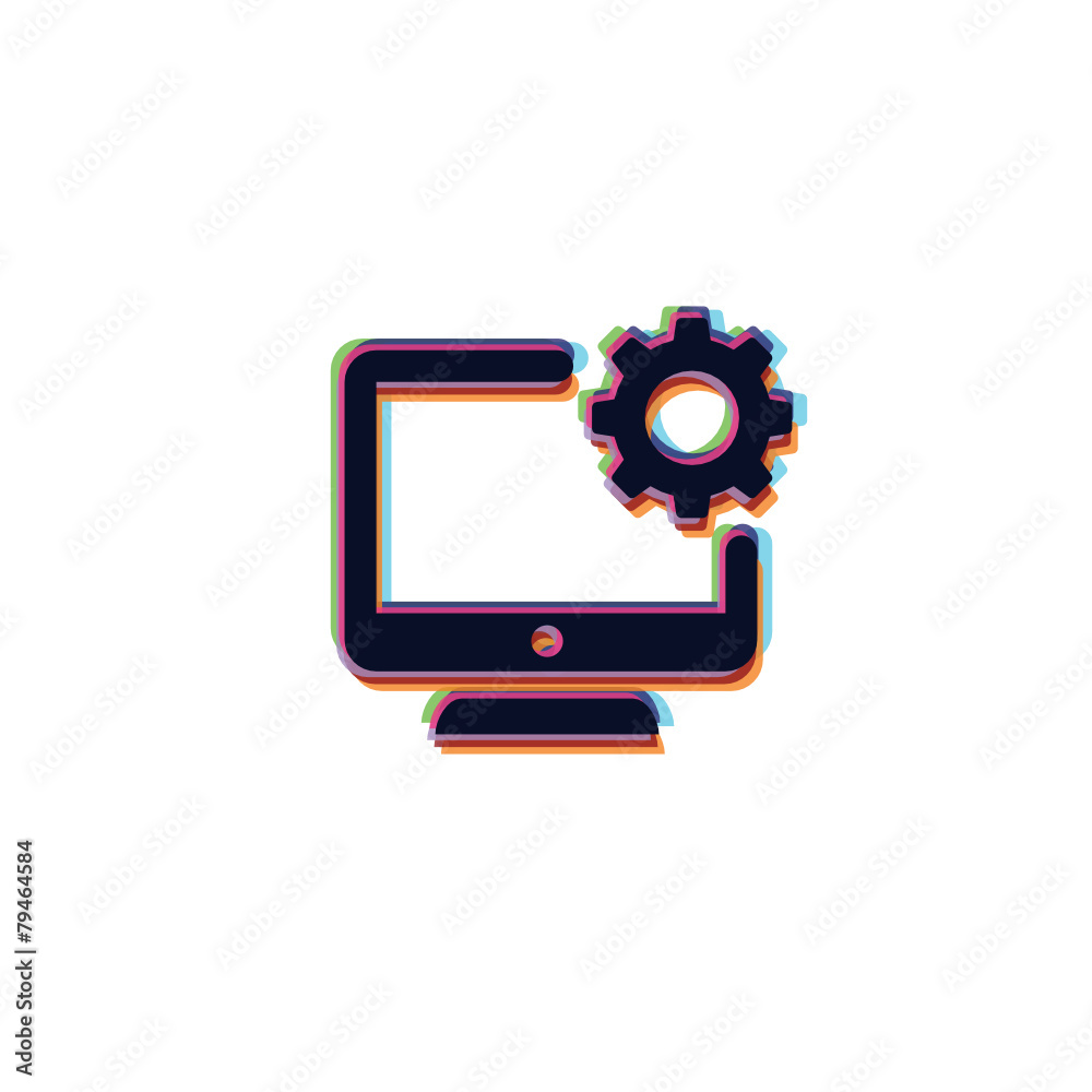 3D Effect - Vector Icon 3D Effect - Vector Icon