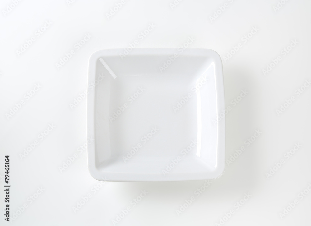 Small rimmed square white serving bowl Small rimmed square white serving bowl