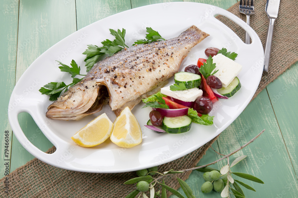 Roasted Seabass Roasted Seabass