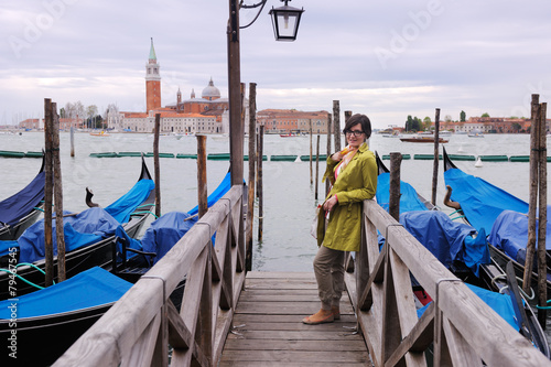 Beautiful woman in Venice © .shock