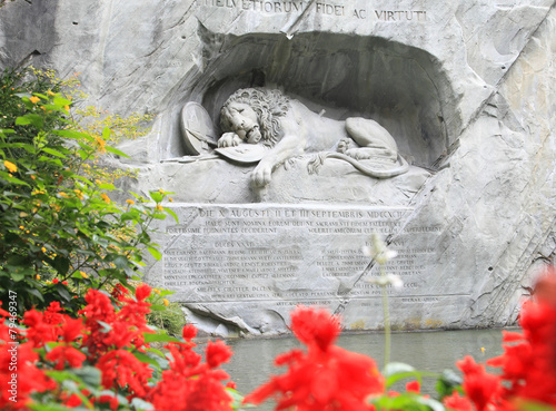 Платно war monument of Lucerne