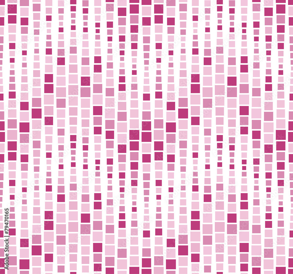 Fototapeta premium Wavy Seamless Pattern composed of color geometric elements