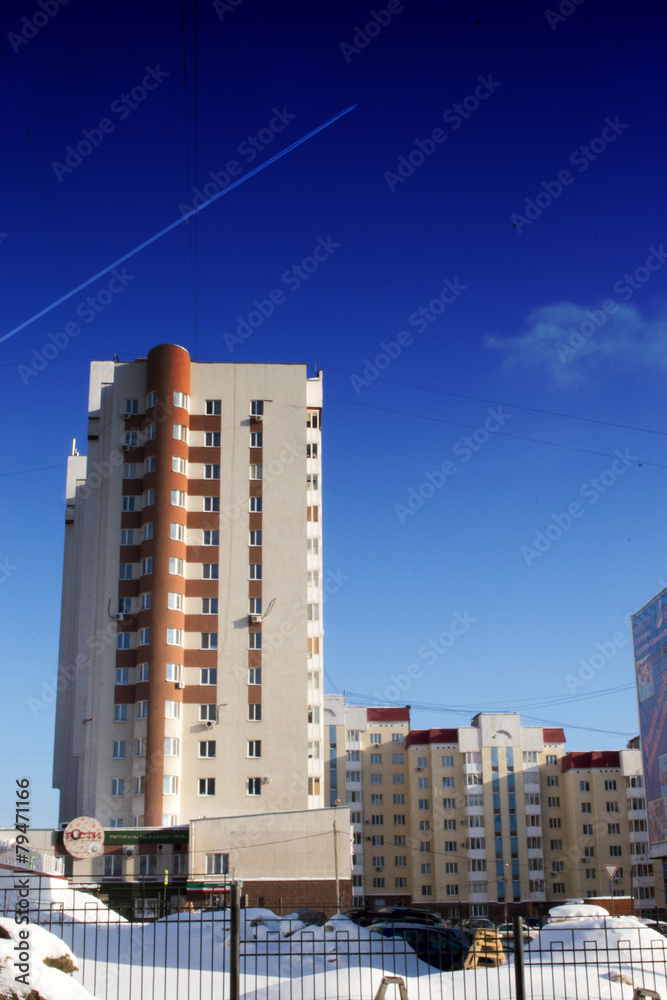 Fototapeta premium Tenement Housing.