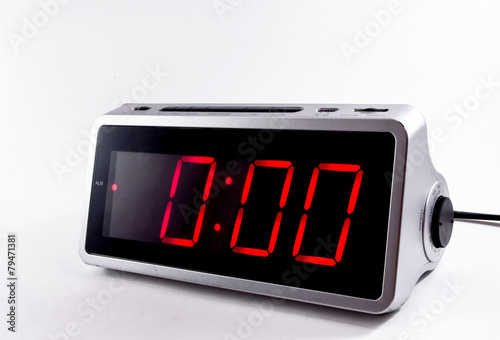 Digital Alarm Clock. photo