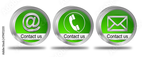 Button contact us