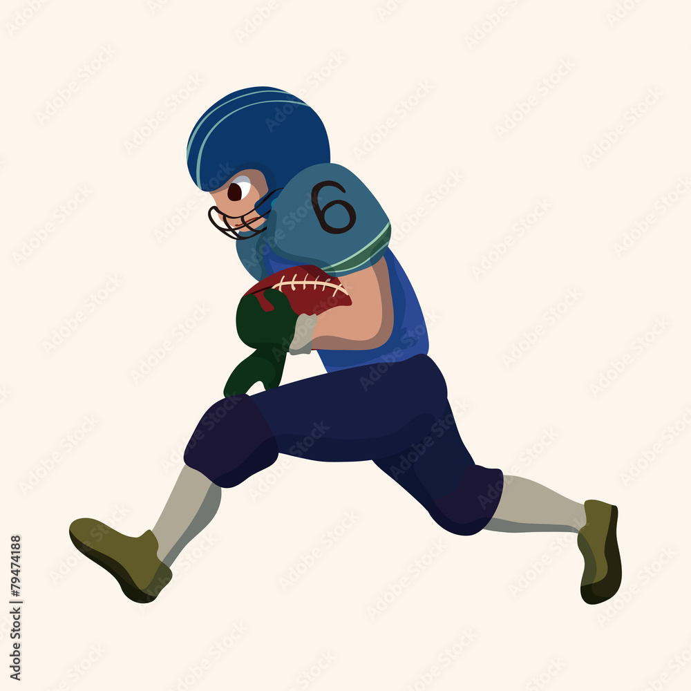 football player theme elements vector,eps football player theme elements vector,eps