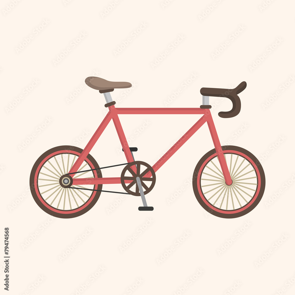 transportation bike theme elements vector,eps transportation bike theme elements vector,eps
