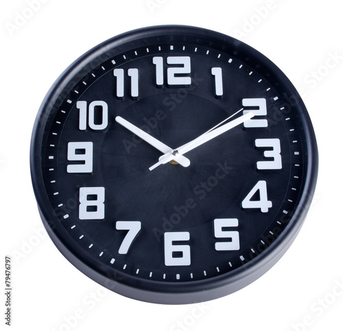 clock or wall clock . wall clock on a background.
