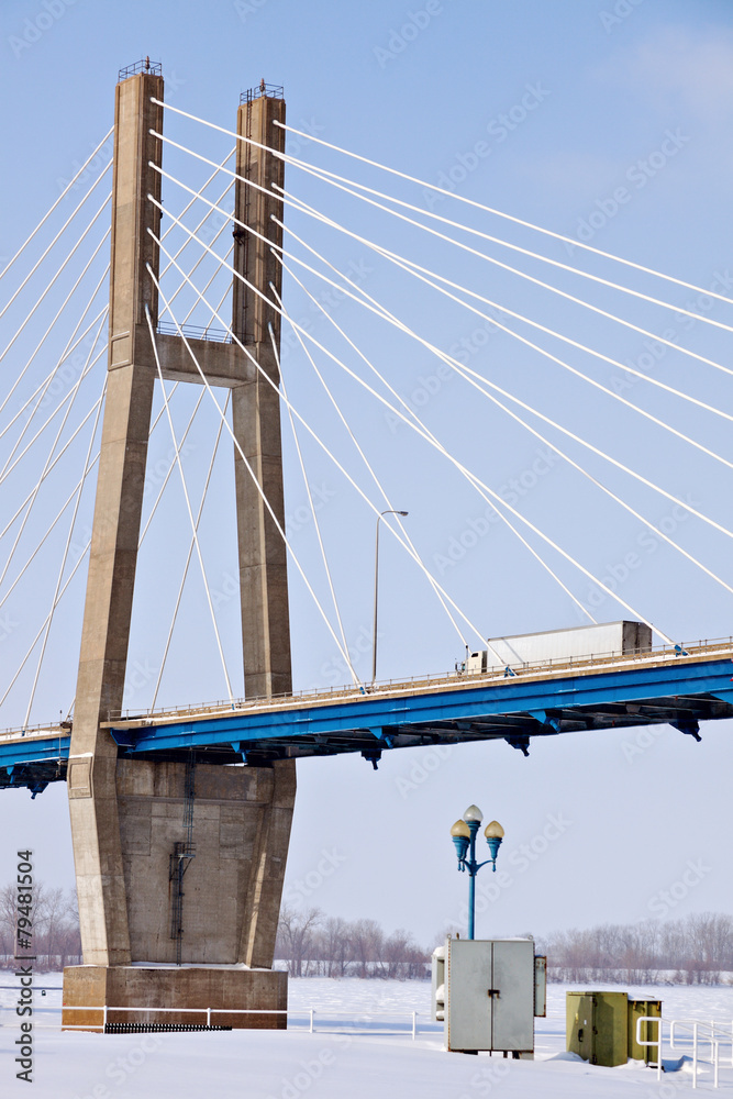 Obraz premium Quincy Memorial Bridge