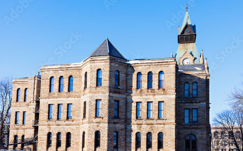 Old courthouse in Galesburg, Knox County photo