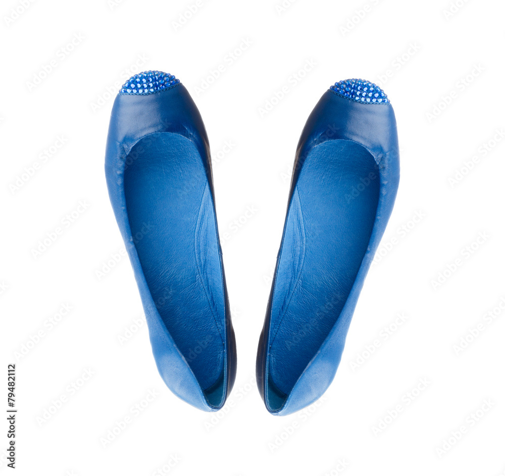 Fashionable women shoe from above Fashionable women shoe from above