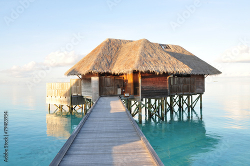 Luxury water villa, Maldives © miladrumeva