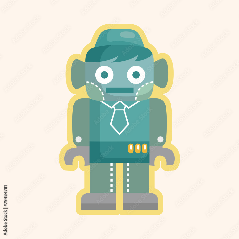 robot theme elements robot theme elements
