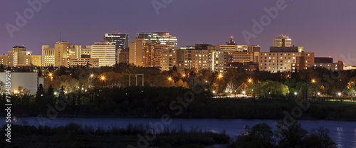 Skyline of Regina, Saskatchewan photo