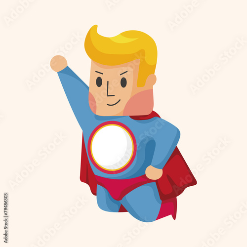 superman theme elements