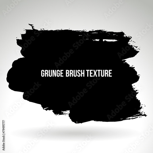 Brush stroke and texture. Vector design.