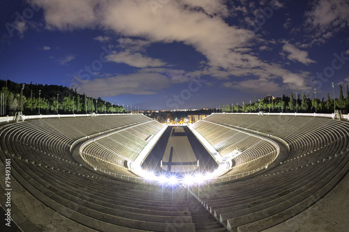 Panathenaic olympic stadium  in Athens, Greece