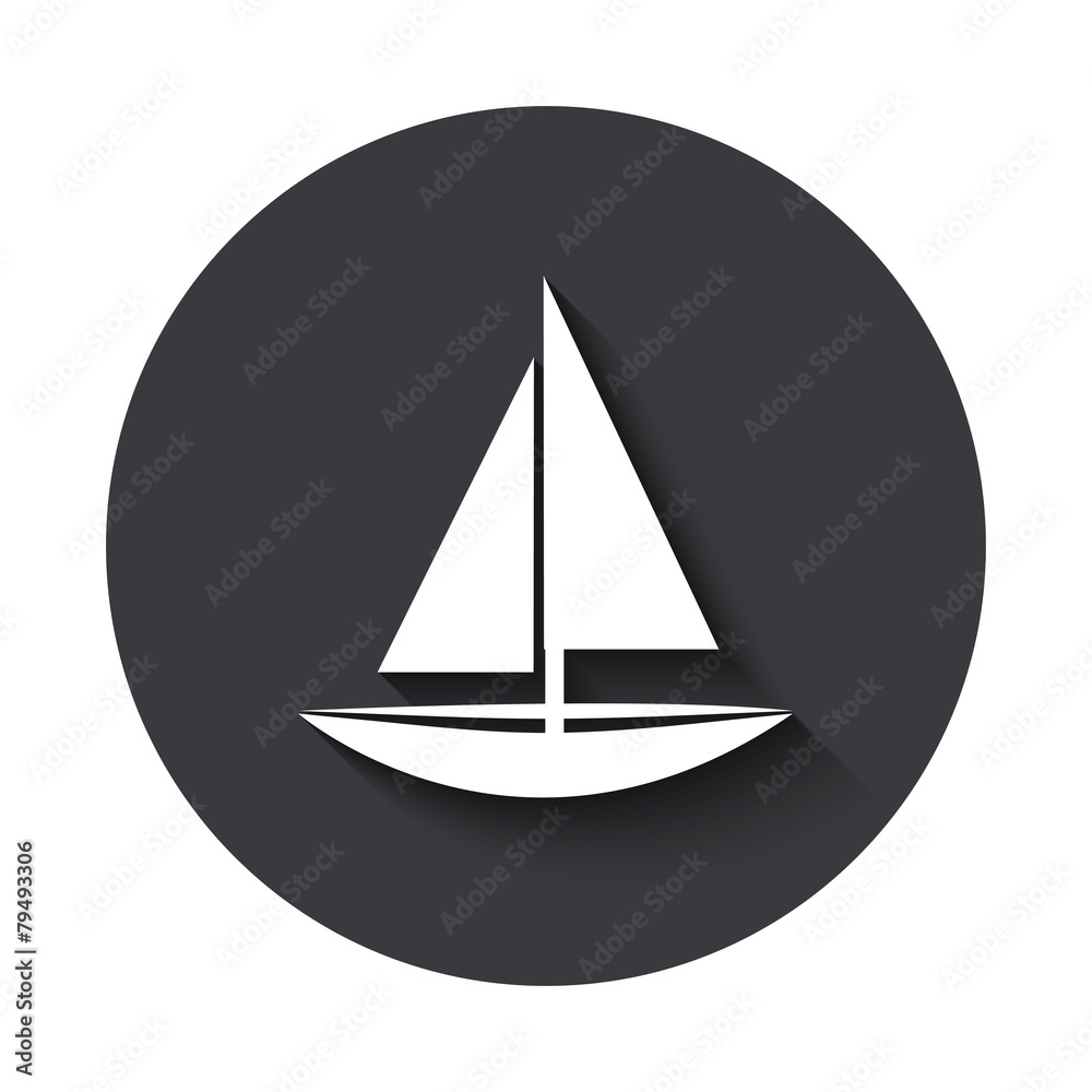 Vector modern gray circle icon Vector modern gray circle icon