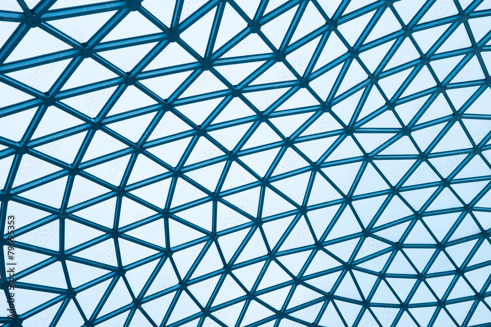 Modern glass building dome Modern glass building dome