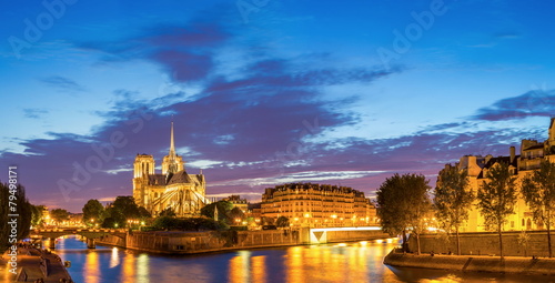 Paris Notre Dame Panorama