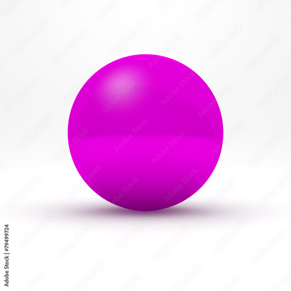 Purple sphere