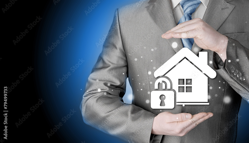home lock concept. home lock concept.