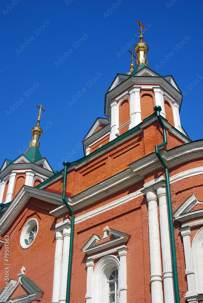 Old orthodox church. Kremlin in Kolomna, Russia.